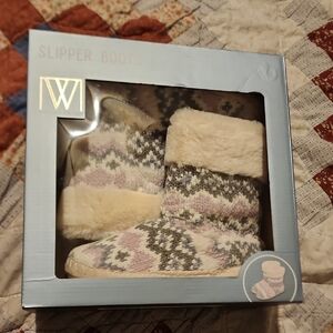 Wayland Square Women's Slipper Boots Small 7-8